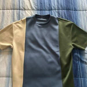 Asos Panel Colorblock Men's Oversized Shirt Size XS